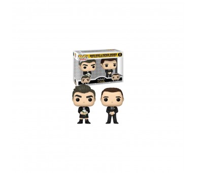 Schitts Creek S2 - Pop David & Patrick X2 Figuras