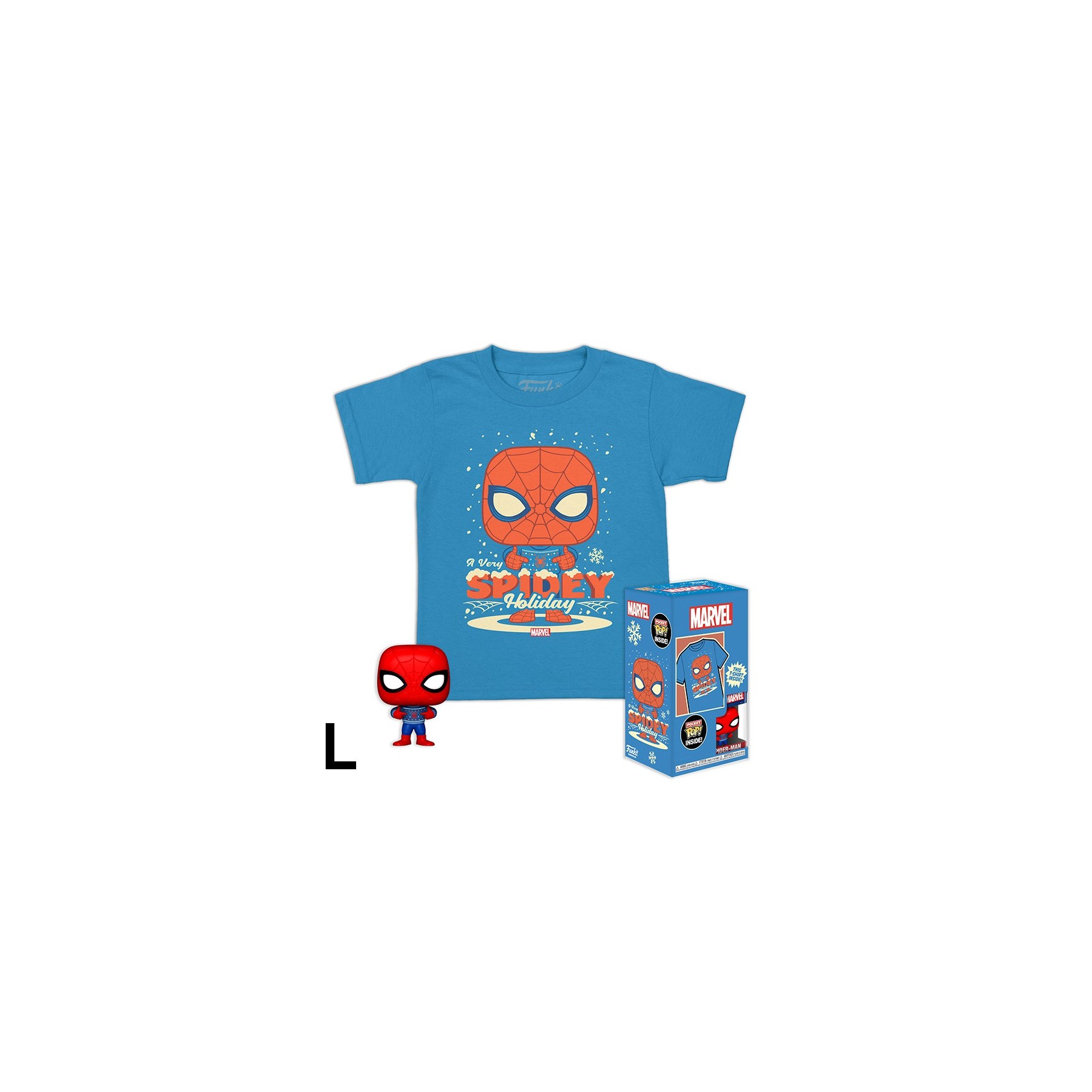 Spider-Man - Camiseta Xl & Pocketpop Holiday