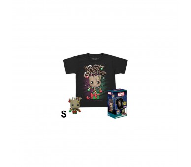 Groot - Camiseta S & Pocketpop Holiday Groot