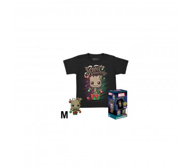 Groot - Camiseta M & Pocketpop Holiday Groot