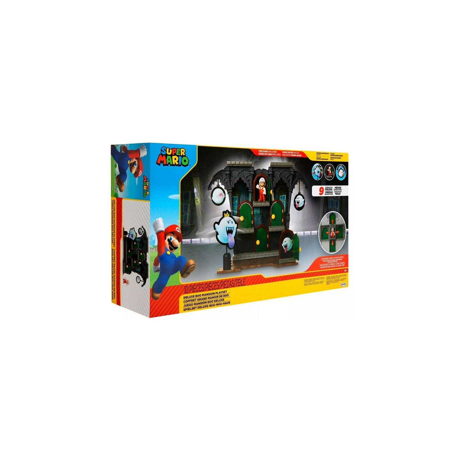 Nintendo - Playset Deluxe Mansin De Boo