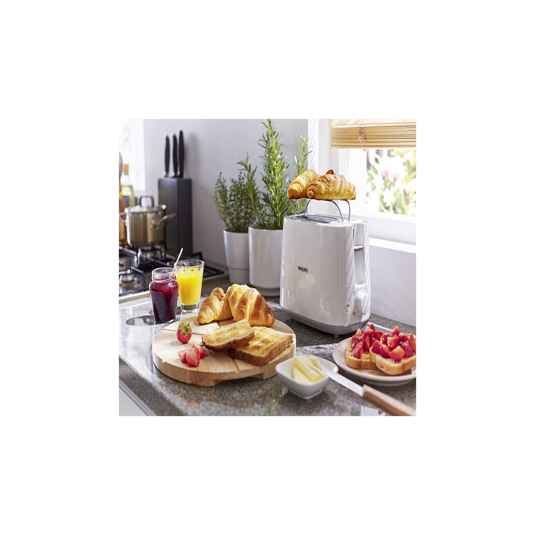 Tostadora Philips Daily Collection Hd2581 Blanco