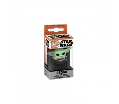 Llavero Pocket Pop Star Wars Mandalorian 9 Grogu