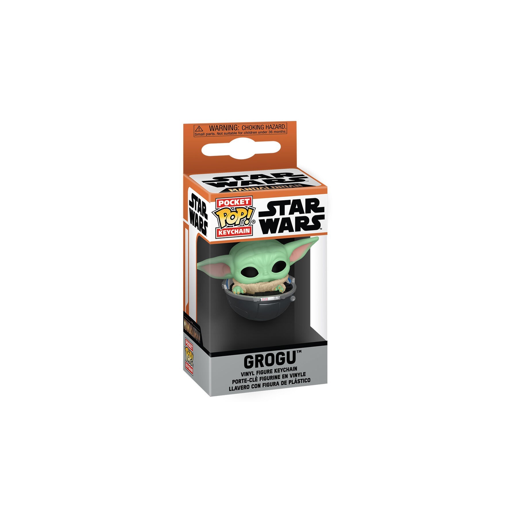 Llavero Pocket Pop Star Wars Mandalorian 9 Grogu