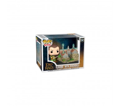 Figura Pop Town El Seã±Or De Los Anillos Lord Elrond With Ri