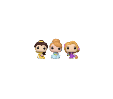 Blister 3 Figuras Pocket Pop Disney Princesas