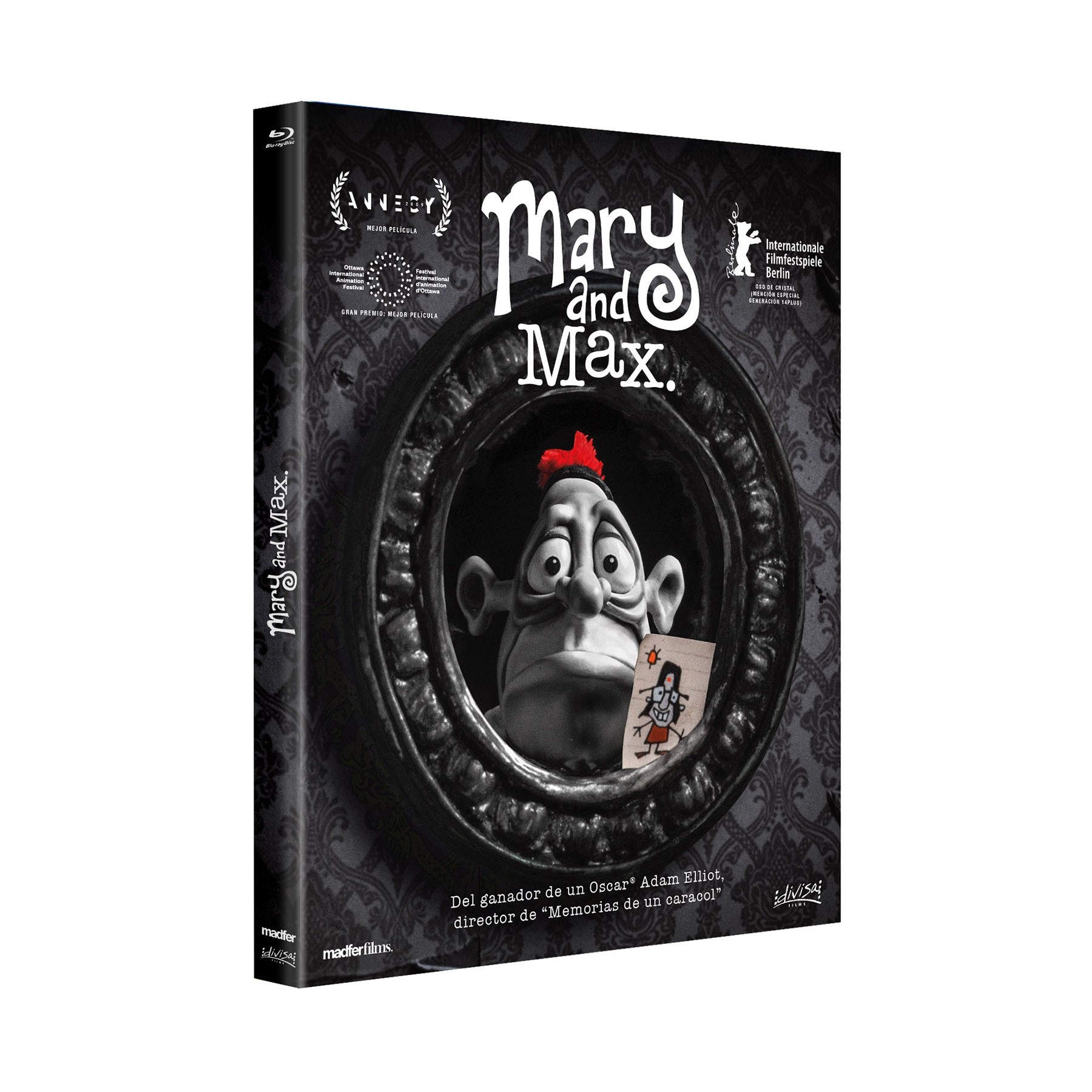 Mary And Max - Edición Especial Funda - Bd Br
