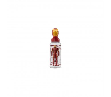 Vaso Figura 3D Iron Man Marvel 560Ml 12 Unidades