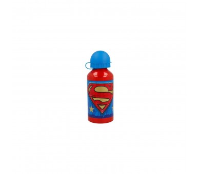 Cantimplora Aluminio Superman Dc Comics 400Ml 12 Unidades