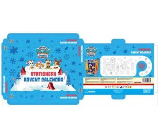 Paw Patrol Stationary Advent Calendar 2026