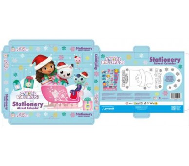 Gabby's Dollhouse Stationary Advent Calendar 2026