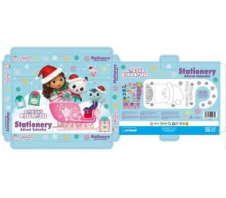 Gabby's Dollhouse Stationary Advent Calendar 2026