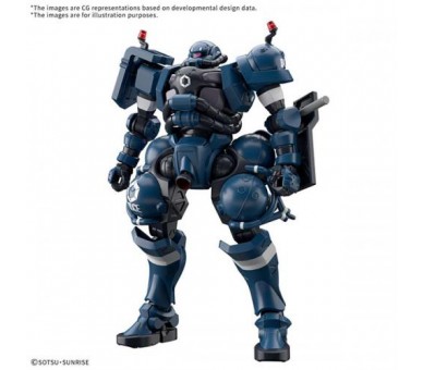MK Gundam Police Zaku 1/144 13cm