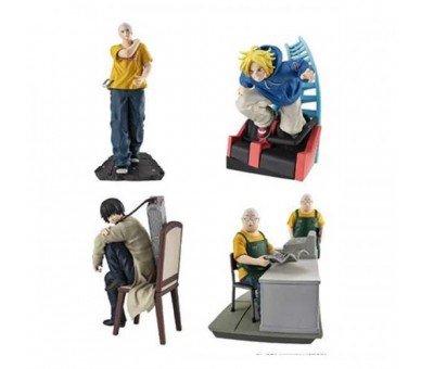 MF Sakamoto Days Petit Rama EX cut Out Scenes Set 4pz 9cm