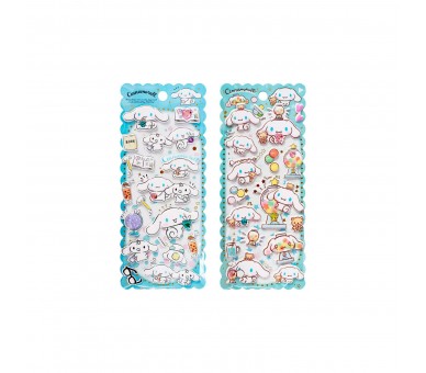 Pegatinas Relieve Cinamoroll Hello Kitty Surtido 24 Unidades