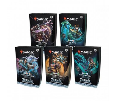 Magic Box Commander Deck Tarkir Dragonstorm 5 Mazzi ITA