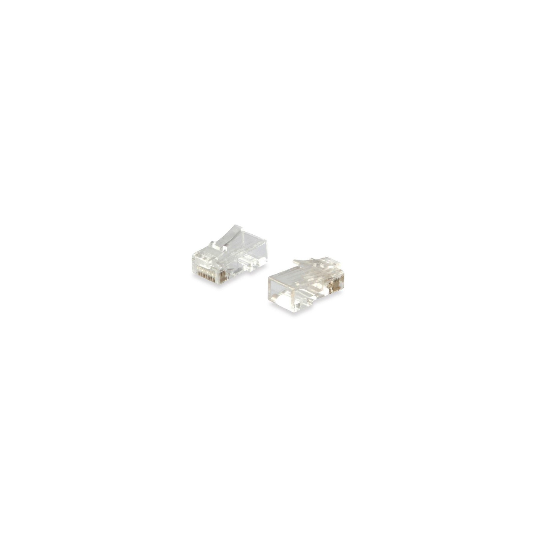 Kit 100 Conectores Rj45 Equip Categoria 6   121144