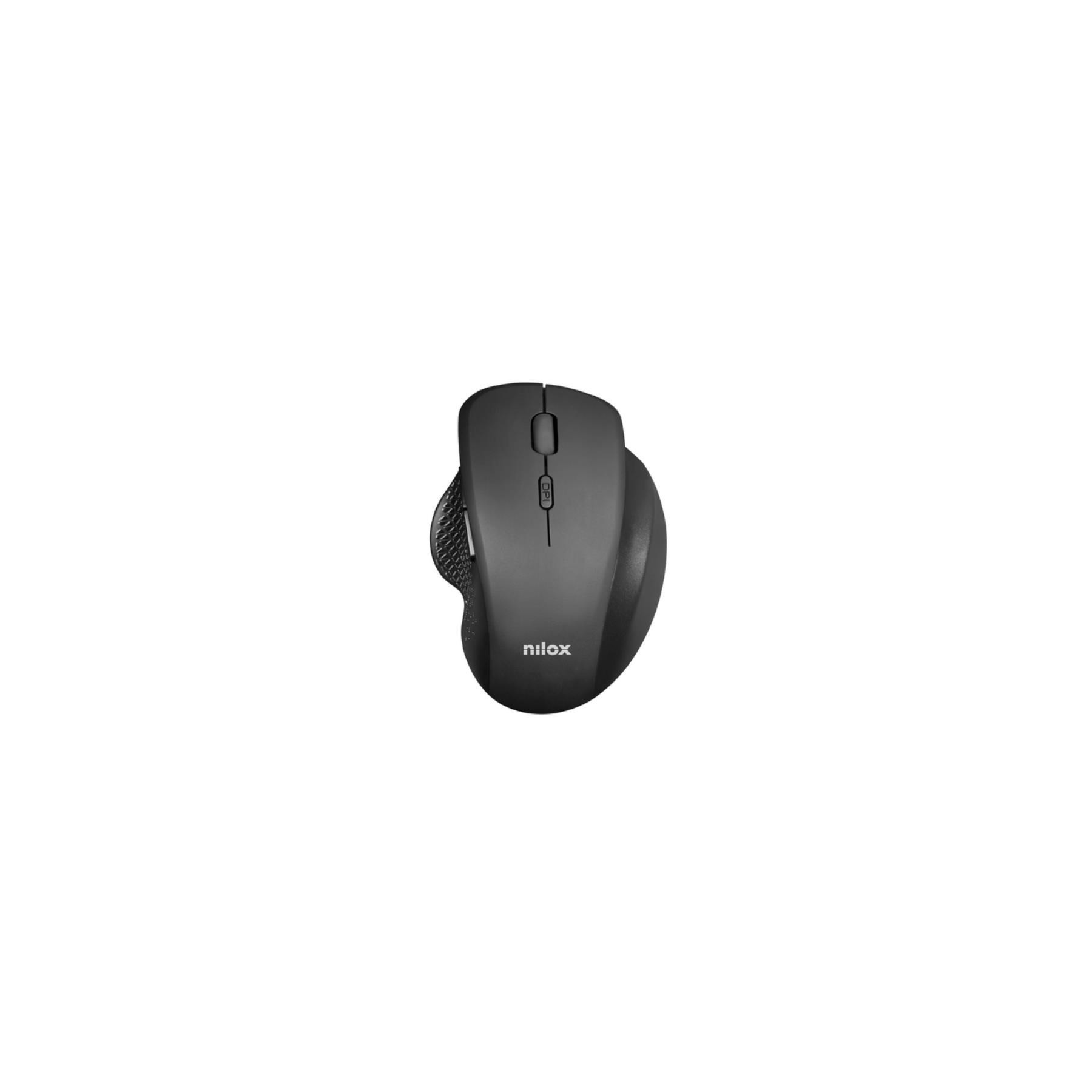 Raton Nilox Wireless 3.200 Dpi Negro
