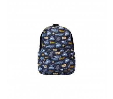 Mochila Nylon 40Th Anniversary Regreso Al Futuro Loungefly 4