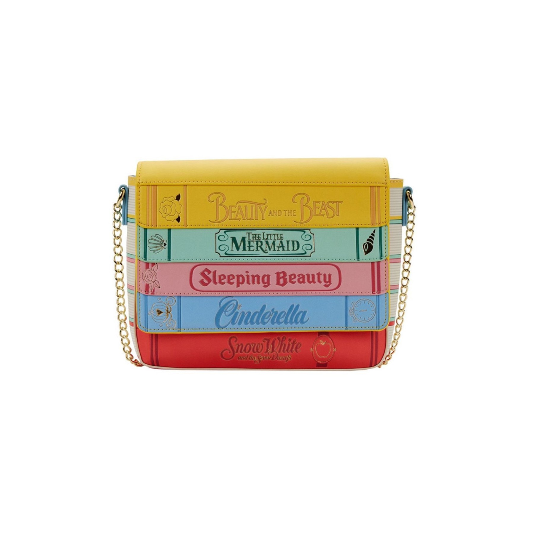 Bolso Bandolera Libros Clasicos Princesas Disney Loungefly