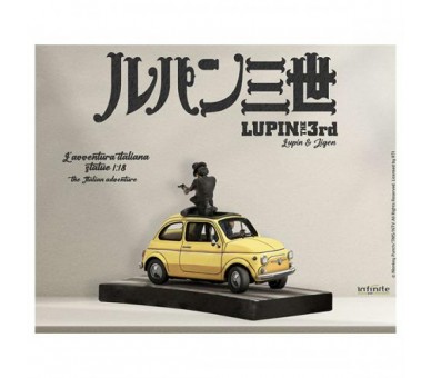 ST Lupin 3rd l'Avventura: Lupin & Jigen w/Fiat 500