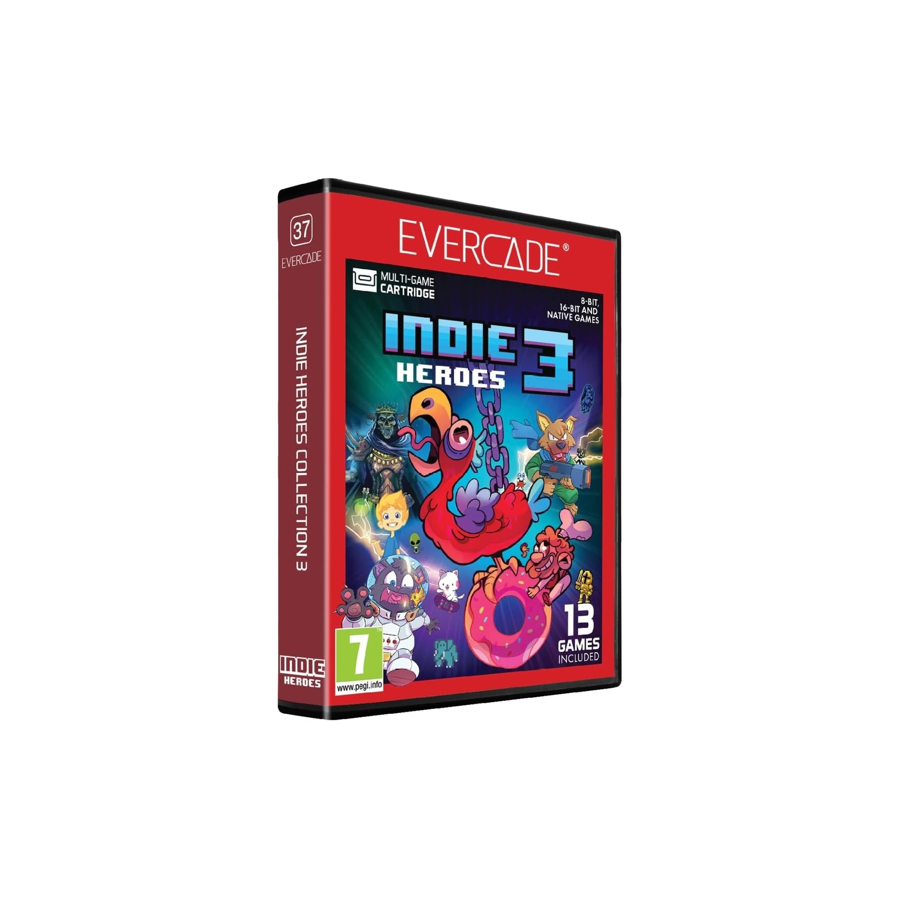 Cartucho Evercade Indie Heroes Collection 3