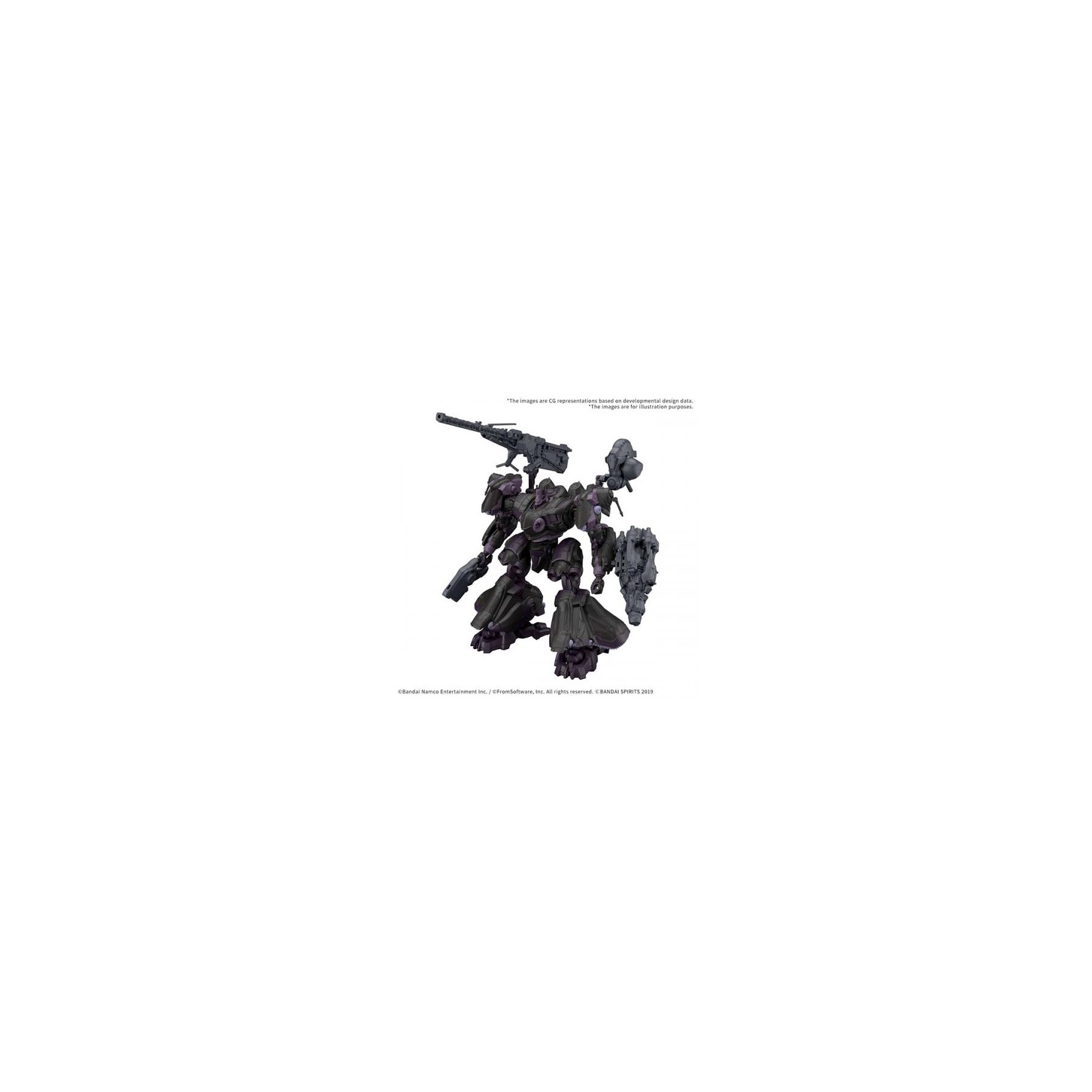 MK Gundam 30mm Armored Fires Rubicon Arquebus 40a 16cm