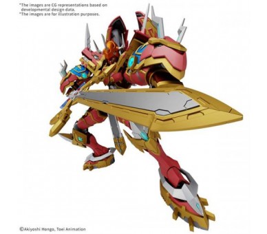 MK Gundam Figure Rise Amplified Kaisergreymon 17cm