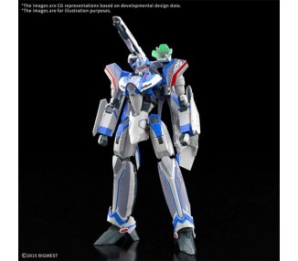 MK Gundam HG vf-31j Siegfried Hayate Immelmann Use 15cm