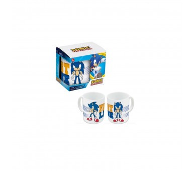 Taza Ceramica 325 Ml Fast Lane Sonic