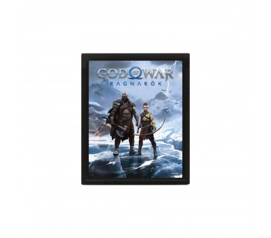 God Of War Ragnarok - Poster 3D Hazardous Tundra