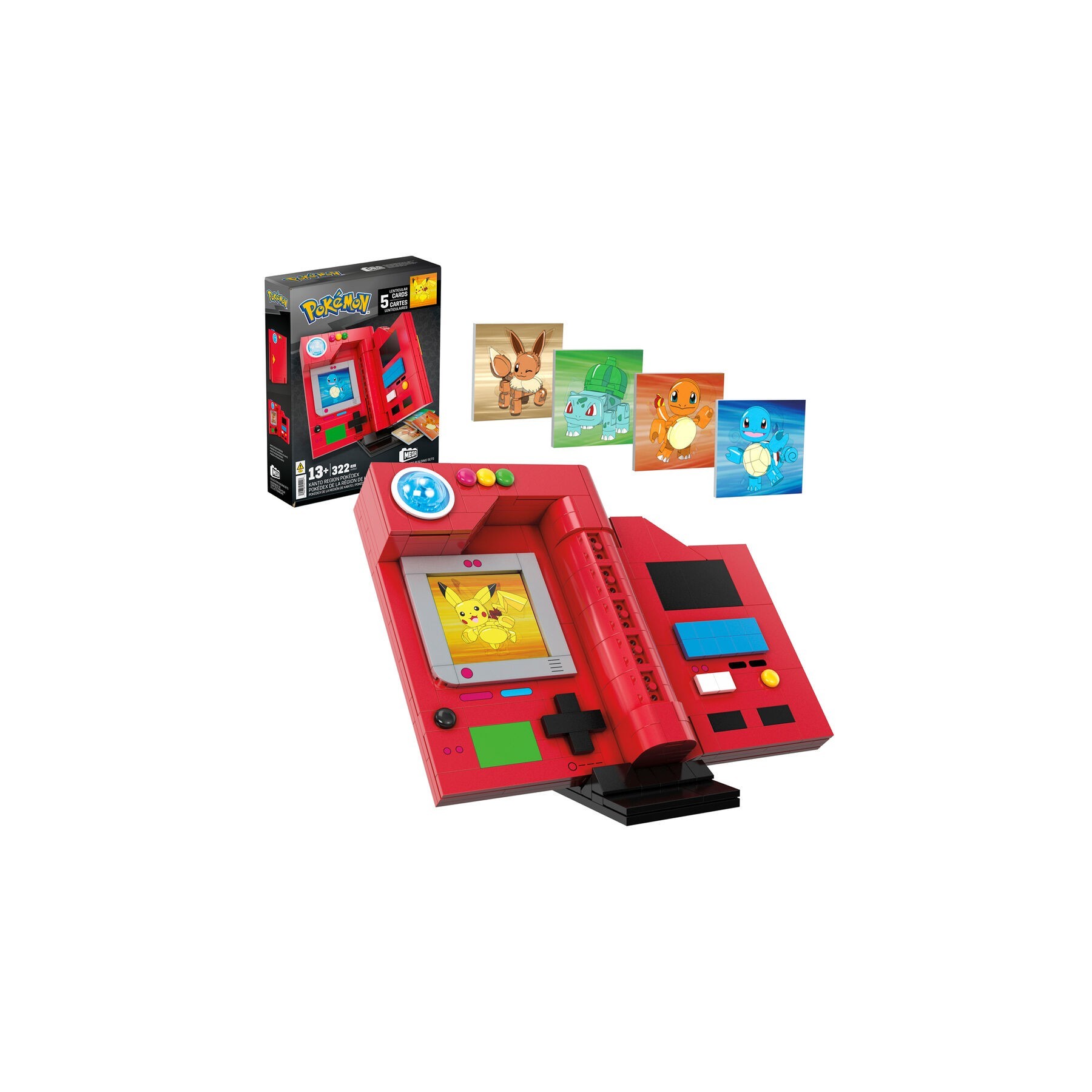 Mega Construx Pokedex Region Kanto Pokemon