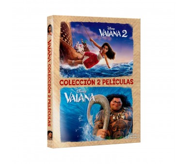 Vaiana Coleccion 2 Películas - Bd Br