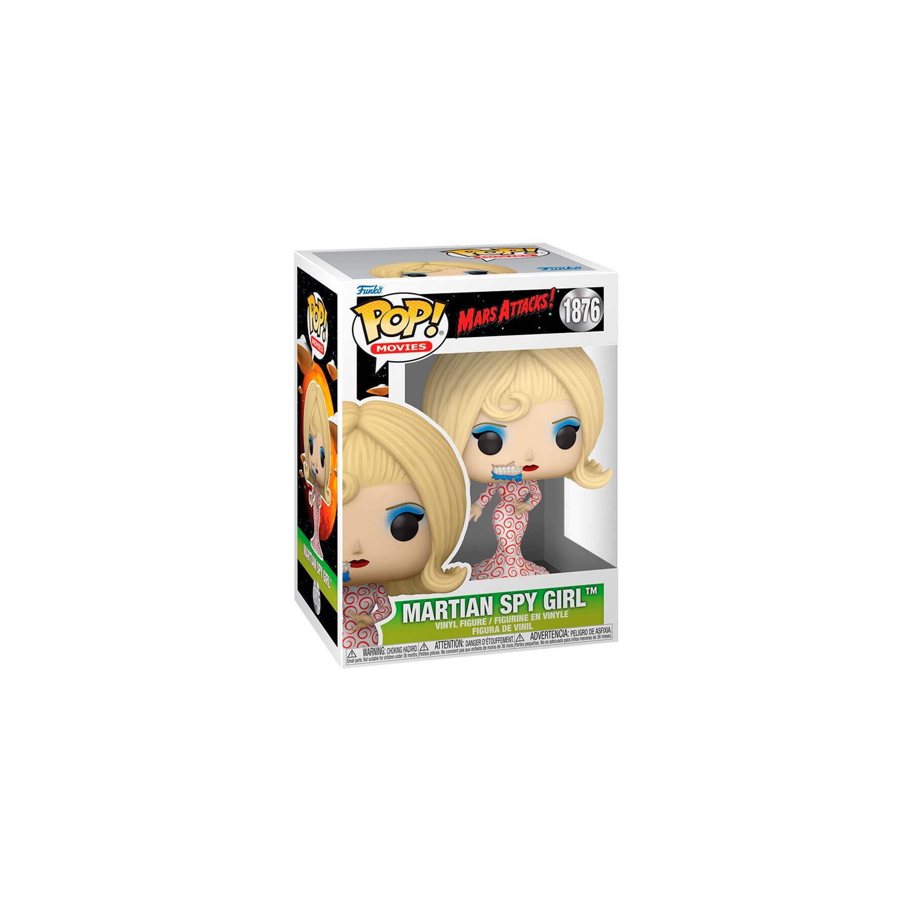 Figura Pop Mars Attacks Martian Spy Girl