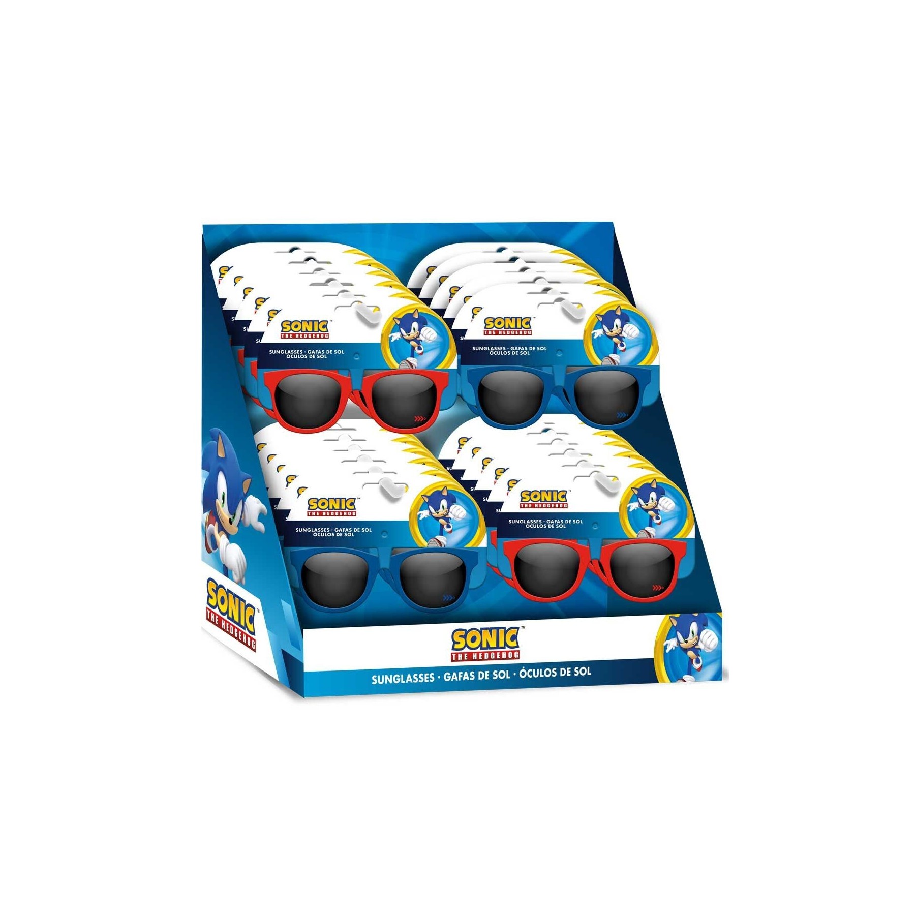 Gafas Sol Sonic The Hedgehog Surtido 24 Unidades