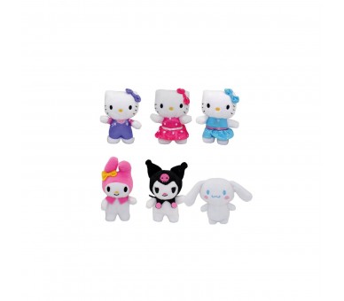 Peluche Hello Kitty 8Cm Surtido 18 Unidades