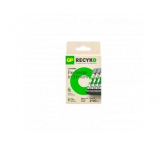 Gp Recyko G614 / Cargador Pilas Aa/Aaa 2100 Mah + Pilas Reca