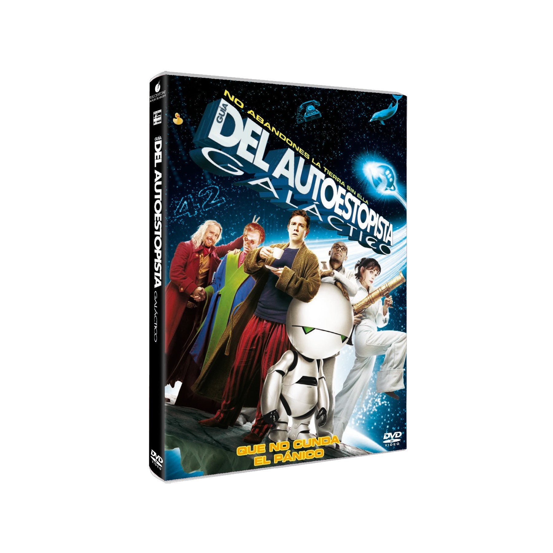 Guía Del Autoestopista Galáctic Disney     Dvd Vta