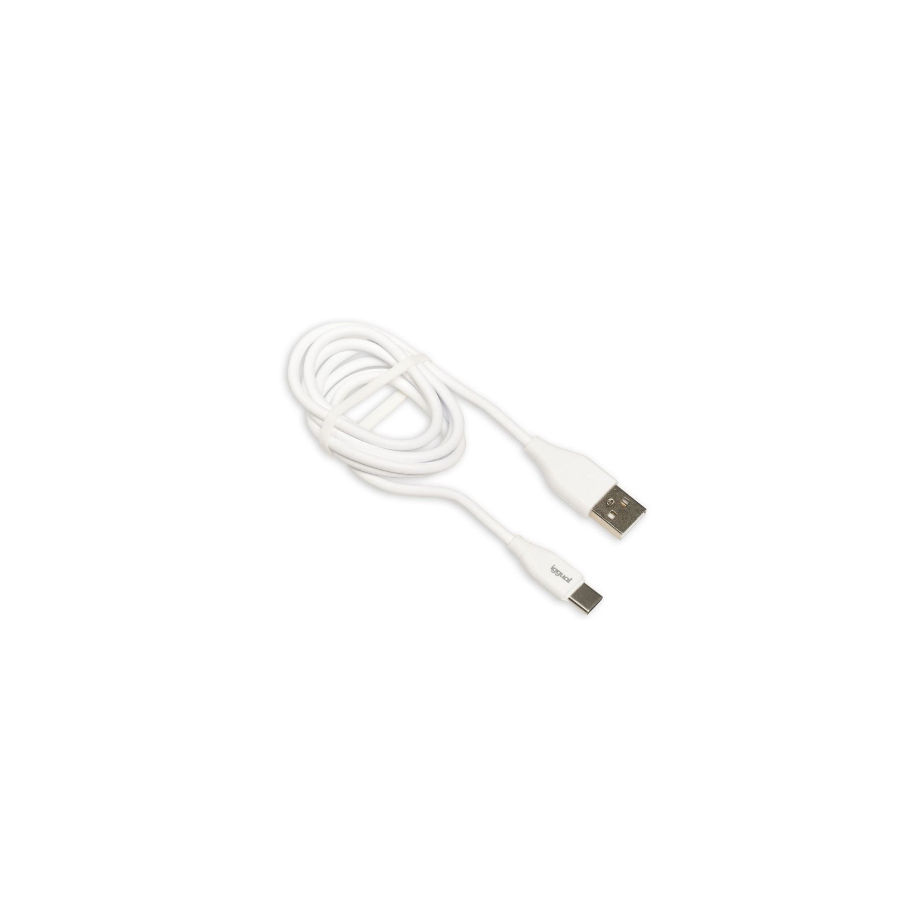 Iggual Cable Usb-A/Usb-C 100 Cm Blanco Q3.0 3A