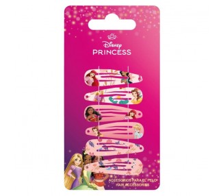 Blister 6 horquillas Princesas Disney