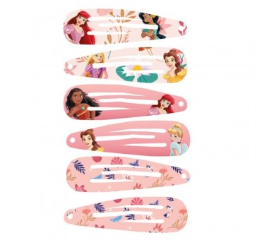 Blister 6 horquillas Princesas Disney