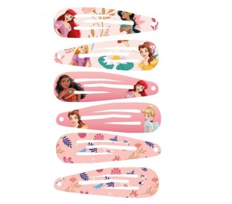 Blister 6 horquillas Princesas Disney