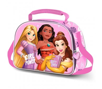 Bolsa portameriendas 3D Princesas Disney