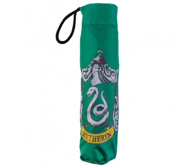 Paraguas manual plegable Slytherin Harry Potter 53cm