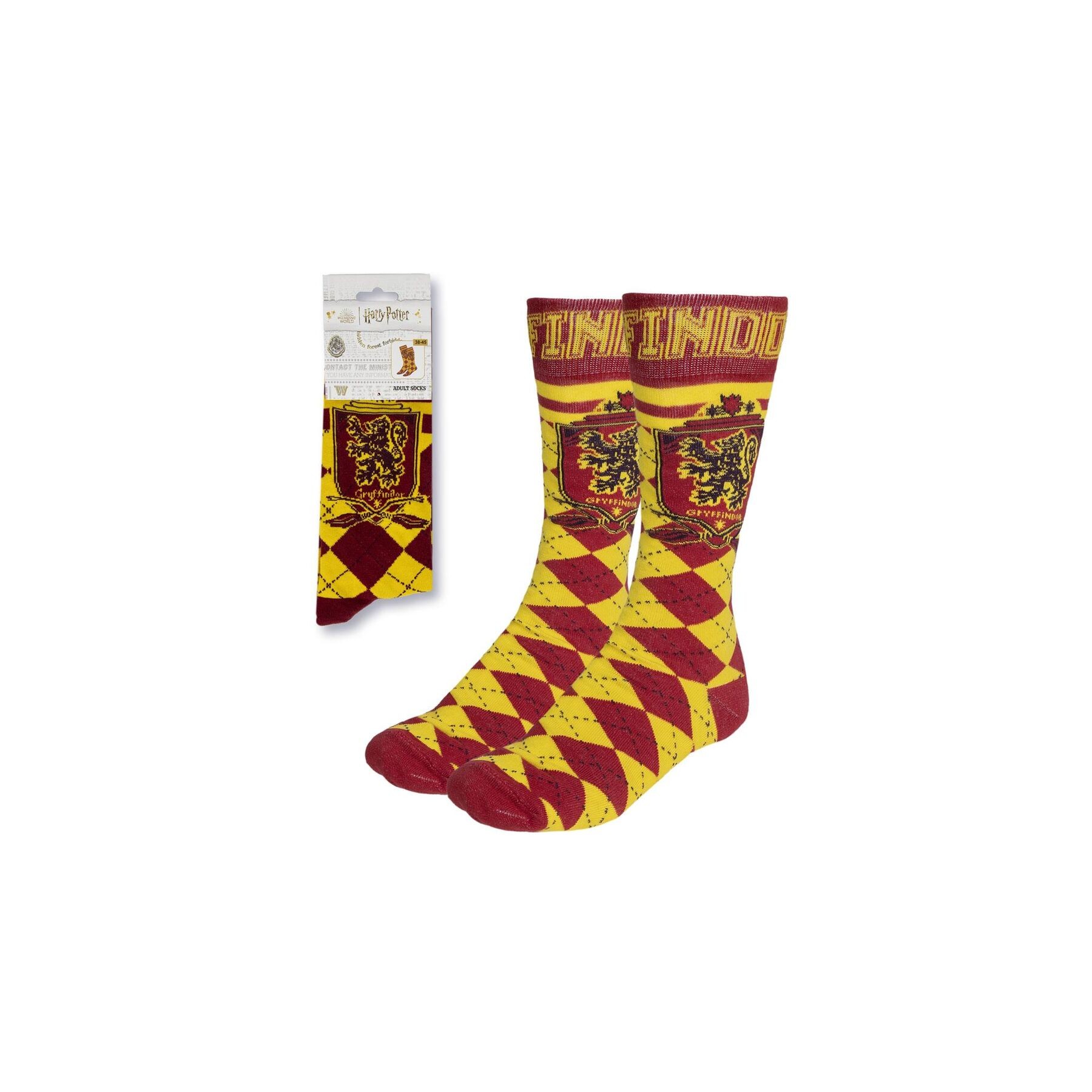 Set calcetines Gryffindor Harry Potter adulto