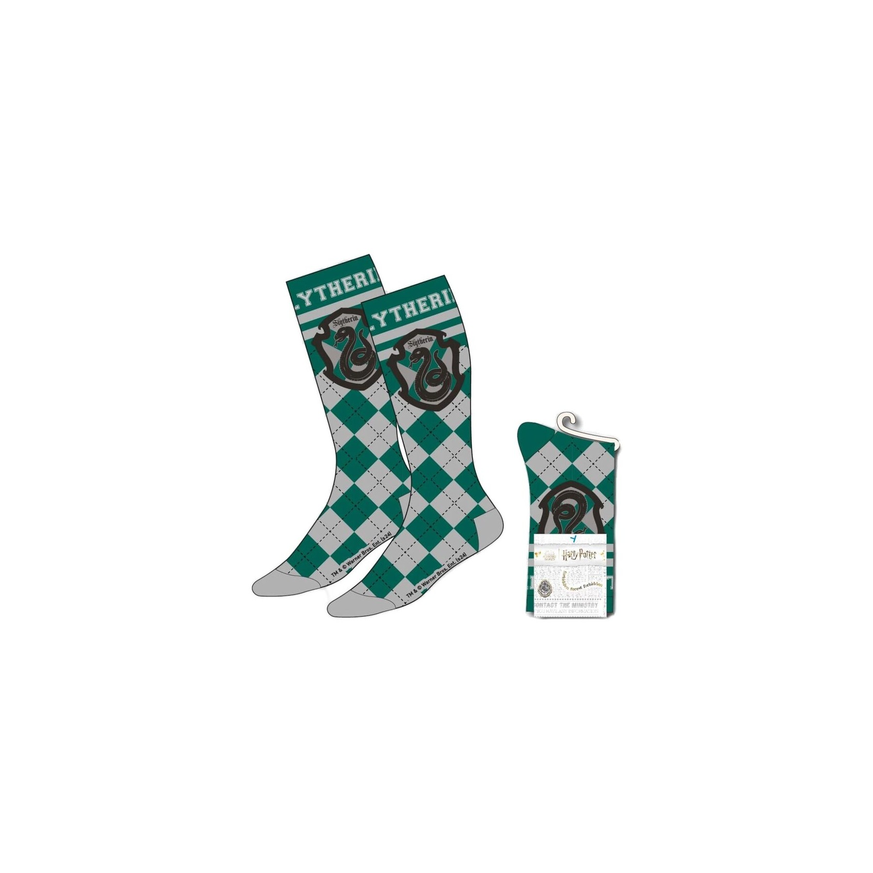 Set calcetines Slytherin Harry Potter adulto
