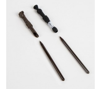 Blister 2 boligrafos Varita Harry Potter