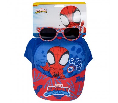 Set gorra + gafas sol Spidey Marvel