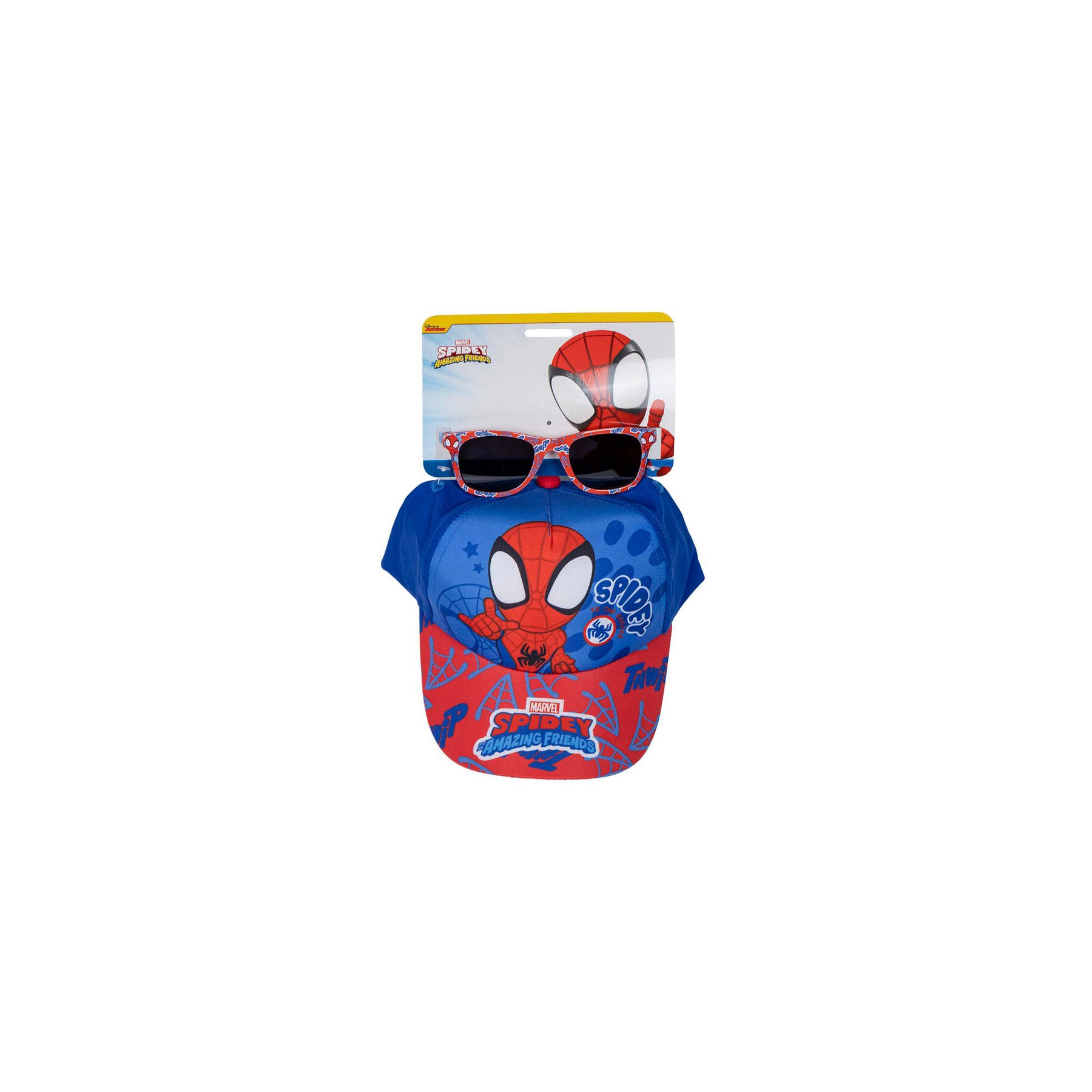 Set gorra + gafas sol Spidey Marvel