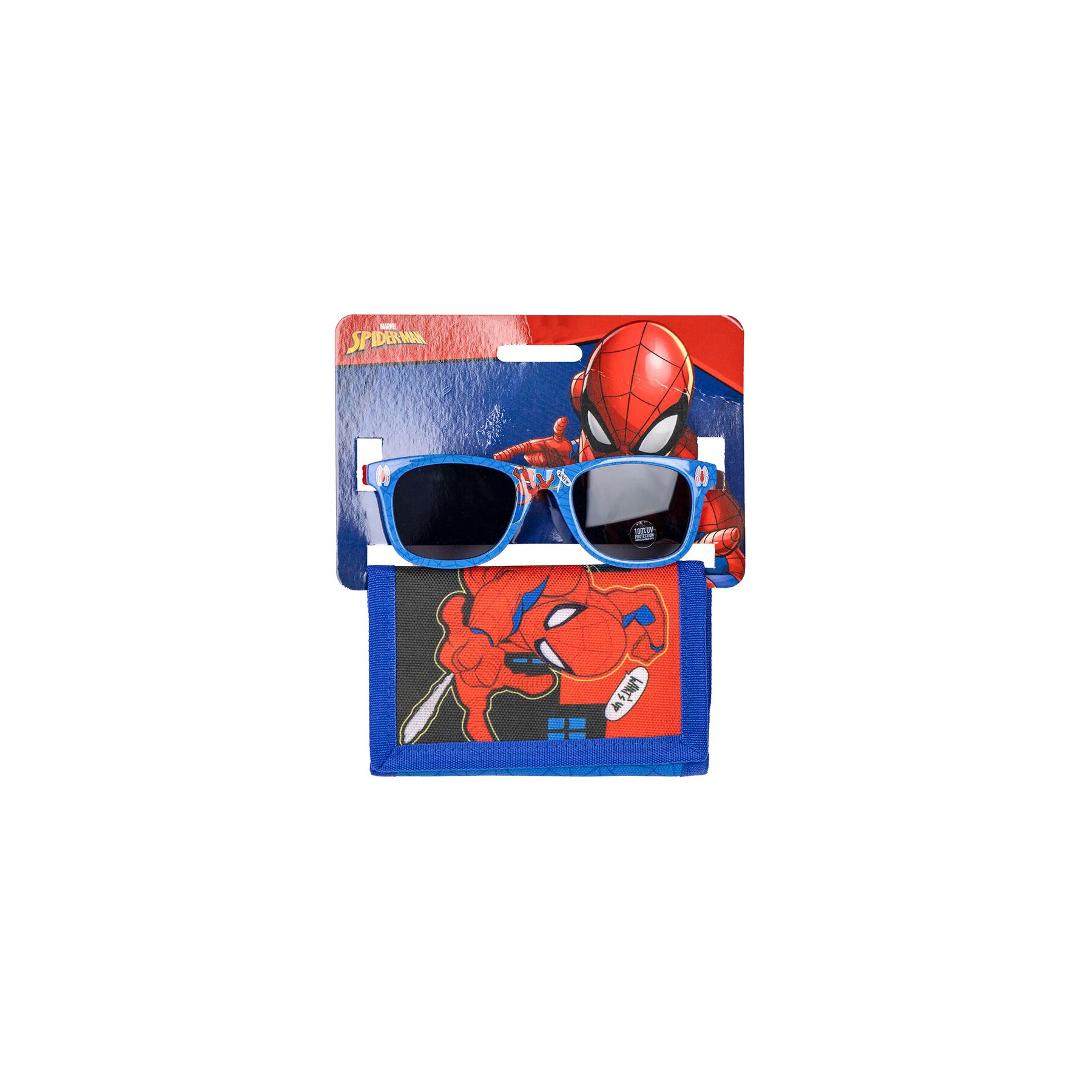 Set gafas sol + cartera Spiderman Marvel